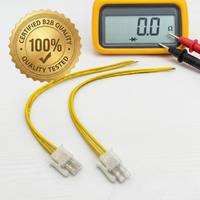 5557-2P 2-Pin-Steckverbinder Kabelbaum 4,2mm Rastermaß Anschlusskabel für ATX-Netzteil OEM