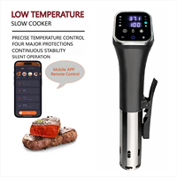 Cuisinière lente automatique intelligente de 32 L, électrique avec contrôle Wi-Fi et application, contrôle précis de la température pour la cuisine à domicile