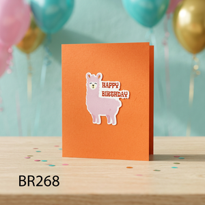 Tarjeta Pop-up 3D con Impresión Offset, Diseño de Llama, Hecha a Mano en Vietnam, Regalos y Decoraciones de Moda con Diseño Animal Personalizado - Product Image 5