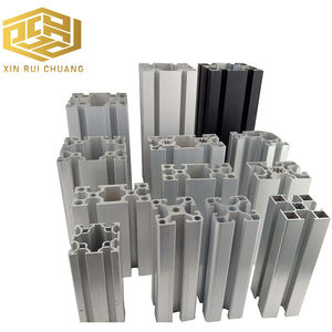 4080 estándar europeo 40*80 Marco de línea de aleación de aluminio estándar nacional 40X80 valla barandilla perfil de aluminio Industrial - Product Image 2