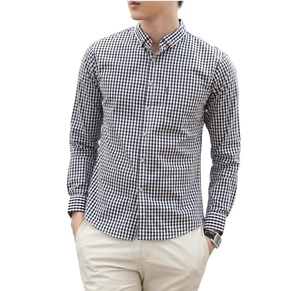 <span class=keywords><strong>Camicia</strong></span> <span class=keywords><strong>a</strong></span> <span class=keywords><strong>Quadri</strong></span> per <span class=keywords><strong>Uomo</strong></span> in 100% Cotone con Logo Personalizzato, Vestibilità <span class=keywords><strong>Slim</strong></span>, Maniche Lunghe, Bottoni, Camicie Casual da <span class=keywords><strong>Uomo</strong></span>, Fornitore OEM - Product Image 2