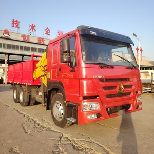 รถบรรทุกซิโนทรัค ฮาวเว่ 6x4 แชสซี 12 ตัน แบบพับแขนได้ พร้อมเครน (รถปรับสภาพใหม่) - Product Image 2