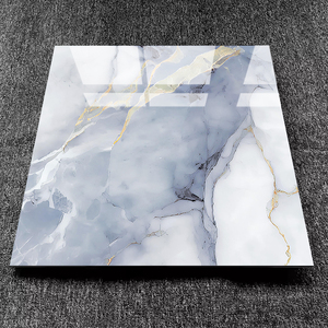 Carreaux de sol en marbre de luxe de haute qualité Foshan Porcelanato Lujoso Alta Calidad pour sols 60x60 en céramique dans le Guangdong - Product Image 1