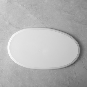 Horeca-vajilla de servicio de cating, bandeja de porcelana blanca mate, platos de servicio, platos de cerámica - Product Image 6