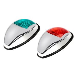 Luces de Navegación LED Marinas de 12/24 VCC, Luces Laterales Rojas y Verdes para Barcos y Yates, Luces de Señalización para Barcos, Accesorios para Barcos - Product Image 1