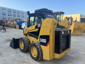 Low Working Hour CAT 246D Skid Steer Loader Second Hand Caterpillar 246D Compact Loader Flexible For Narrow Construction Site. - Product Image 2
