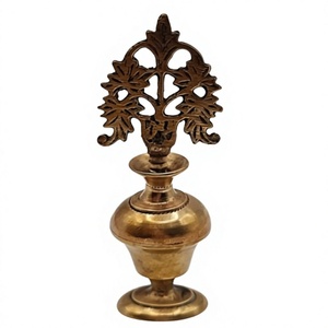 Porta Kajal Surmedani Vintage con Diseño Floral, Moderno, de Latón Chapado en Oro, de Alta Calidad, Regalo Decorativo para Cumpleaños, Decoración de Mesa para el Hogar - Product Image 3