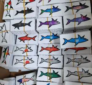 Pegatinas 3D Impermeables con Diseño de Dibujos Animados Paul Et Shark, Decoraciones DIY para Móviles, Maletas, Tablets y Refrigeradores, Resistentes a Impactos, 2026 - Product Image 1