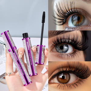 Máscara de Pestañas Negra, Fórmula de Larga Duración, Resistente al Agua, No se Desvanece, Contiene Escualano Vegetal, Alargadora, para Dropshipping - Product Image 4