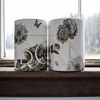 Tubes cylindriques en carton personnalisés pour bougies et diffuseurs |   Emballage en papier recyclé de luxe