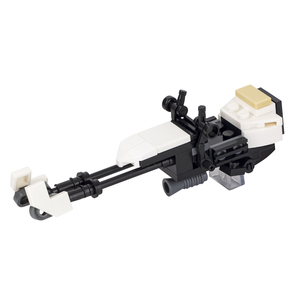 Set de Construcción de Motocicleta Speeder AvA de <span class=keywords><strong>Space</strong></span> <span class=keywords><strong>War</strong></span> 614, Kits de Bloques de Construcción DIY, Ladrillos MOC, Juguetes para Niños, Mould King MOC2009 - Product Image 3