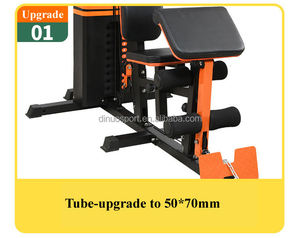 Equipo de gimnasio de entrenamiento en casa para interior de tres personas <span class=keywords><strong>entrenador</strong></span> multifuncional <span class=keywords><strong>Fitness</strong></span> Power Rack <span class=keywords><strong>entrenador</strong></span> de culturismo 3 en 1 estación - Product Image 6