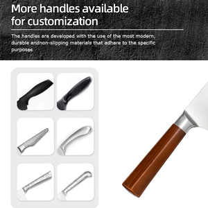 Cuchillo de Chef Japonés Clásico, Ambidiestro, Pulido, Sostenible, de Acero al Carbono, Hoja de 9.8 cm, 2.0 mm de Grosor, Apto para Lavavajillas - Product Image 5