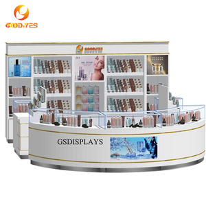 2025 mới nhất hiện đại LED ánh sáng tùy chỉnh Tầng Kệ thân thiện với môi trường hiển thị mỹ phẩm cho siêu thị & triển lãm sử dụng - Product Image 1