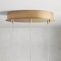 Lustre suspendu en albâtre de luxe pour îlot de cuisine, décoration moderne de hall d'hôtel, lustre pour villa, escalier