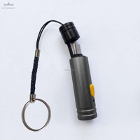 Encendedor USB-C Portátil Personalizado con Botón de Encendido (Encendido por Presión Prolongada) y Cordón Automático para Uso en Movimiento