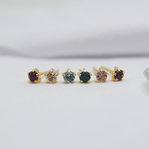 Ajuste de punta de acero inoxidable médico cristal antialérgico orejas estériles piercing pendiente Stud <span class=keywords><strong>para</strong></span> bebé al por mayor - Product Image 4