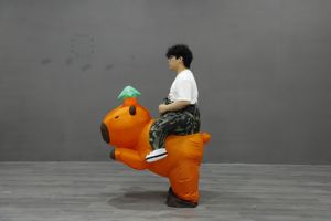 Disfraz Inflable <span class=keywords><strong>de</strong></span> Capibara, Traje <span class=keywords><strong>de</strong></span> Mascota <span class=keywords><strong>para</strong></span> Fiestas, Navidad, <span class=keywords><strong>Halloween</strong></span>, Promociones - Product Image 4