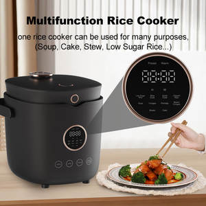 หม้อหุงข้าวไฟฟ้าขนาดเล็กแบบญี่ปุ่น,หม้อหุงข้าวไฟฟ้าแบบคู่หม้อหุงข้าวและซุปสำหรับบ้านของคุณหม้อหุงข้าวห้องครัว2L พร้อม Wifi ปี<span class=keywords><strong>0.3</strong></span> - Product Image 5