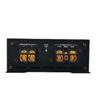 Amplificateur de puissance monobloc 1800W RMS 1 canal pour audio de voiture, compatible avec différents types de haut-parleurs de voiture