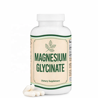 Comprimés de glycinate de magnésium personnalisés Faitury, capsules de glycinate de magnésium, supplément de glycinate de magnésium
