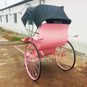 Rickshaw Mini Classique Populaire Style <span class=keywords><strong>Ancien</strong></span> Jinrikisha, Fourniture d'Usine, <span class=keywords><strong>Chariot</strong></span> <span class=keywords><strong>de</strong></span> Loisirs à 2 Roues avec Cadre en Acier, Capacité <span class=keywords><strong>de</strong></span> Charge 2 Personnes - Product Image 3
