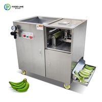 Hoogproductieve automatische fruit-schillen-scheidingsapparatuur bananen schilmachine