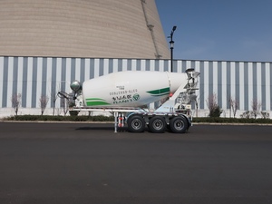 CIMC LINYU Hochwertiger und berühmter 3-Achs-14m3-Betonmischer-Sattelauflieger zum Verkauf - Product Image 4