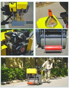 รถบดถนนแบบเดินตามขนาดเล็ก ล้อเดี่ยว กว้าง 600 มม. - Product Image 6