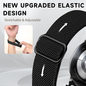 <span class=keywords><strong>Bracelet</strong></span> de montre simple en nylon élastique <span class=keywords><strong>Bracelet</strong></span> de sport <span class=keywords><strong>Bracelet</strong></span> de montre étanche pour Samsung Galaxy Watch 8 Classic - Product Image 4
