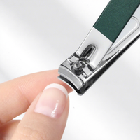 Longhui – Kit professionnel de coupe-ongles 9-en-1 en acier inoxydable, ciseaux à ongles épais, outil de manucure spécialisé
