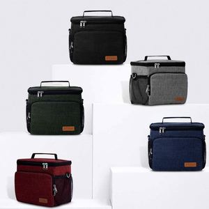 Eco-friendly Insulated Cooler Bag, Leakproof Cooler Tote Bag Freezable Lunch Bag With Adjustable Shoulder Strap - Product Image 6