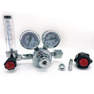 Régulateur de gaz en laiton, débitmètre, manomètres pour GPL, hélium, propane, CO2, acétylène et gaz naturel - Product Image 4