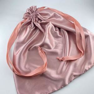 Bolsa de Regalo Personalizada con Cordón, de Satén de Seda, Impresa con Serigrafía, para Joyería, Cosméticos, Maquillaje, Celulares, Zapatos y Embalaje Protector - Product Image 4