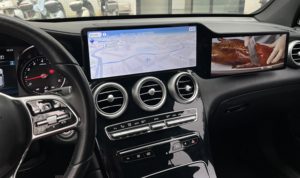 สำหรับ Mercedes-Benz GLC/C-Class ปี 2015-2022 หน้าจอคู่ IPS ขนาด 12.3 นิ้ว รองรับ CarPlay และ Android Auto พร้อมระบบนำทาง GPS เครื่องเสียงสเตอริโอคุณภาพสูง - Product Image 5