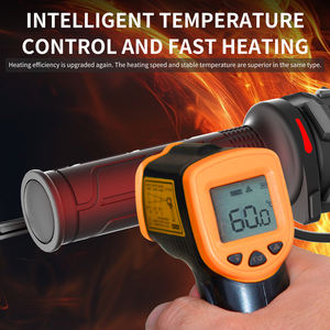 Puños Calefactables Eléctricos para Motocicleta de 22 mm, Calentadores de Puños para Motocicleta de 12 V con ACC - Product Image 5