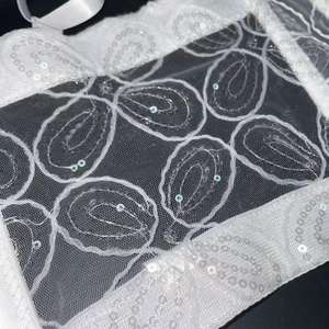 Corsé de Moda para Mujer, Estilo <span class=keywords><strong>Fiesta</strong></span>, con Lentejuelas y Encaje Floral, <span class=keywords><strong>Top</strong></span> Corsé, Korset para Mujer - Product Image 3