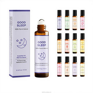 Aceite de Masaje Natural a Base de Hierbas <span class=keywords><strong>para</strong></span> la Migraña, Mezcla de Fragancias Relajantes, Aceites de Aromaterapia en Roll-on, Aceite Esencial - Product Image 6