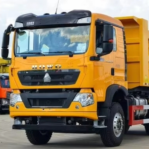 รถบรรทุกฮาวโอ 6x4 ยูโร 2 ดีเซล รถบรรทุกขนาดเล็กใหม่สำหรับงานเหมือง รถดัมพ์ 10 ล้อ บรรทุกได้ 11-20 ตัน พวงมาลัยซ้าย กล้องมองหลัง 251-350 แรงม้า 6-8 ลิตร - Product Image 1