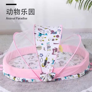 Moustiquaire pliable intégrale en coton pour enfants, épaisse et anti-moustiques, literie pratique pour bébés - Product Image 6