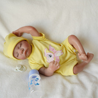 Muñecas Bebé Reborn de Silicona Realistas Personalizadas, Muñeca Reborn de Vinilo Suave Realista