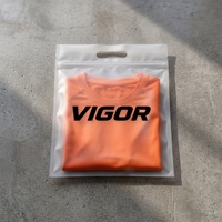 Sacs de courses avec logos, tailles variées, poignée découpée en PP, sac à fermeture éclair, sac refermable multi-spécifications en CPE, OPP, PE pour vêtements