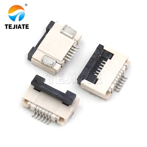 Ngang Flip-Lock zif loại cáp Dây ổ cắm 0.5mm Pitch 4-60pin phẳng Flex (ffc) FPC kết nối 4-60pin FPC/ffc kết nối - Product Image 5