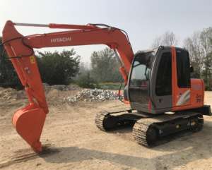 Miniexcavadora Hitachi Zaxis 70, Pala Hidráulica de 7 Toneladas, Modelo PC70 ZX70 307E2, Motor y Caja de Cambios - Product Image 1