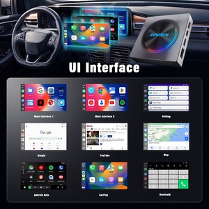 ZESTECH CarPlay AI Box 2024 Android 13 CarPlay adaptateur vidéo sans fil CarPlay Android Auto Dongle nouveau LED ciel étoilé anneau - Product Image 3