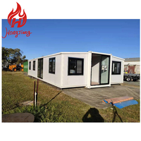 Maison préfabriquée en acier pliable et extensible, petite maison préfabriquée, prête à être expédiée, pour habitation, bureau, logement temporaire