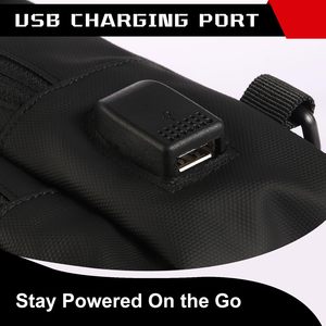 Magnetic Gym Bag Crossbody Sling Bags with <b>Strong</b> <b>Magnets</b> USB Charging Port Multi-Carry Design for Travel Workout Sports Fitness - Product Image 2