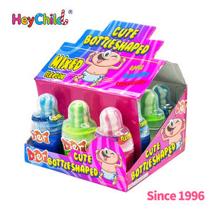 キャンディベビーポップサワーパウダー子供用スナックタイムにぴったりカスタムプライベートラベル楽しい3つのフルーツフレーバーボトル型 - Product Image 5