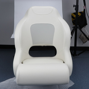 Foldable Uv Resistant Boat Seat High Back Soft <b>Padded</b> Captain <b>Chair</b> For Boats - Product Image 1