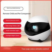 Umwelt freundlicher Home Smart Walking Robot mit kabellosem mobilen Kamera monitor für die gesamte digitale Haustier pflege für Hunde